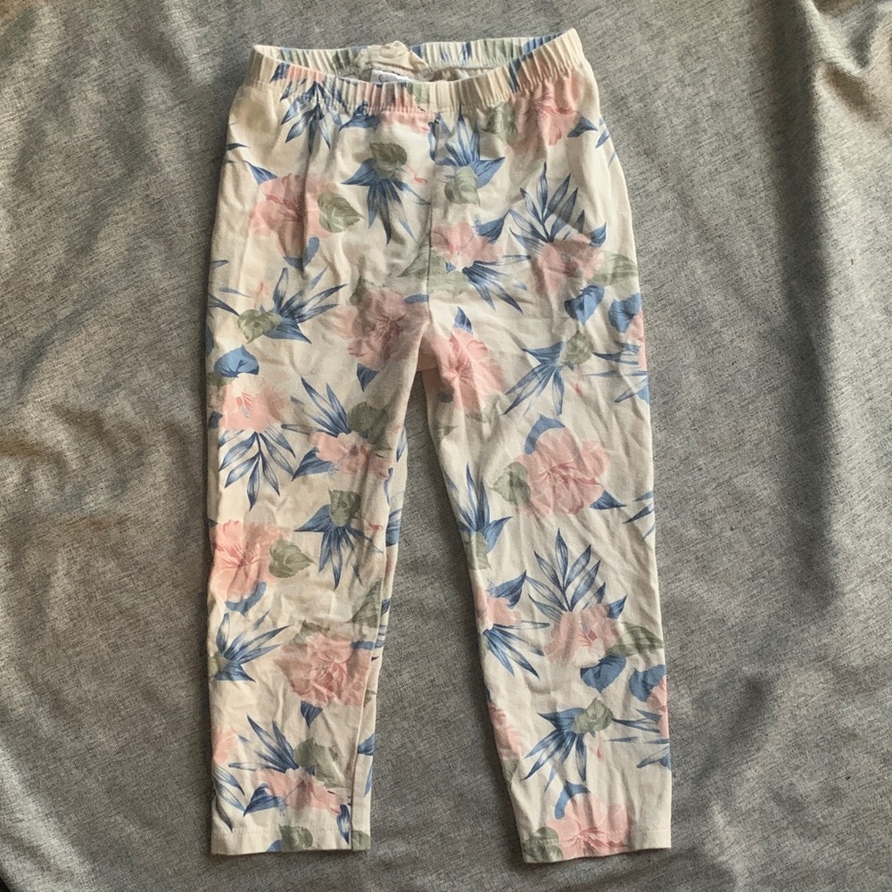 Jessica Simpson Floral Print Leggings - 5/6